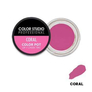 COLOR POT LIP &amp; CHEEK TINT - CORAL747_804