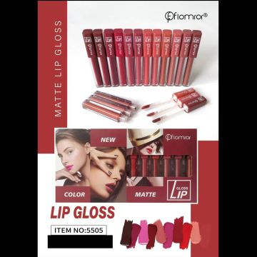 Flomror Matte Lip Gloss Color Perfectly 12pc 5505 Superb Long Lasting Waterproof Matte Nude Lip Gloss760_528