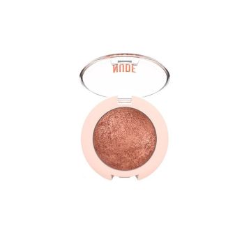 Golden Rose Nude Look Matte Baked Eyeshadow - Caramel Nude878_406