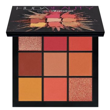 Huda Beauty Coral Obsessions Eyeshadow Palette311_57