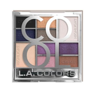 L.A. COLORS COLOR BLOCK EYESHADOW - CoolColor: CoolColor: Glam599_843