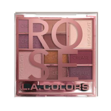 L.A. COLORS COLOR BLOCK EYESHADOW - RoseColor: Rose436_44