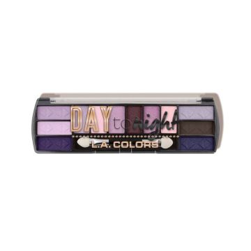 L.A. COLORS DAY TO NIGHT 12 COLOR EYESHADOW - DuskColor: Dusk5_672