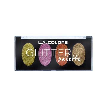 L.A. COLORS Eyeshadow Glitter Palette - SplendidColor: Splendid790_398