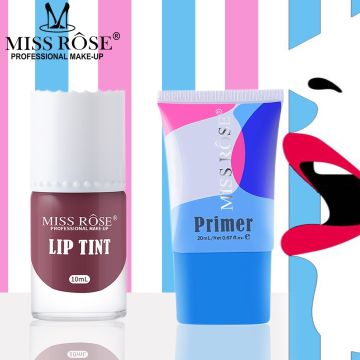 MISS ROSE 2 In 1 Natural Moisturizer (Primer &amp; Lip Tint)741_829