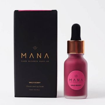 Mana Beauty and Spirit Wild Berry Cheek And Lip Stain ( 15Ml )545_97