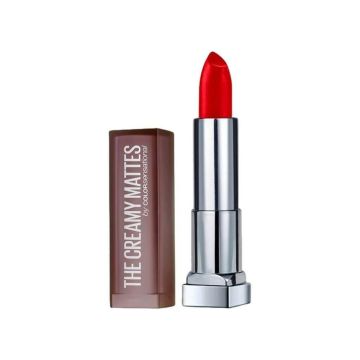 Maybelline New York Color Sensational Creamy Matte Lipstick - 640 Red Liberation288_945