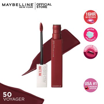 Maybelline New York SuperStay Matte Ink Liquid Lipstick - 50 Voyager576_673