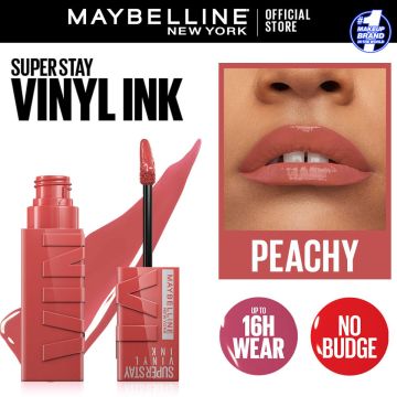 Maybelline New York - Superstay Vinyl Ink Lipstick Peachy216_156