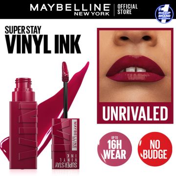 Maybelline New York - Superstay Vinyl Ink Lipstick Unrivaled99_635