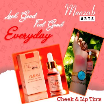Meezab Arts lips and cheeks tint 15ml (Chilli Red)196_725