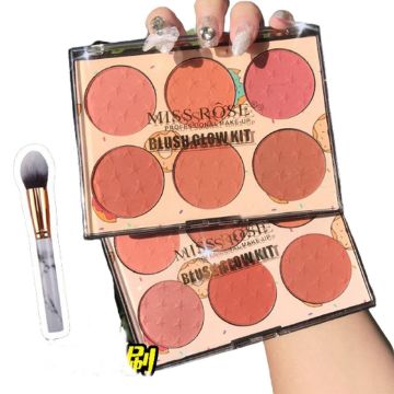 Miss Rose Blush Glow Kit With Free Brush733_329