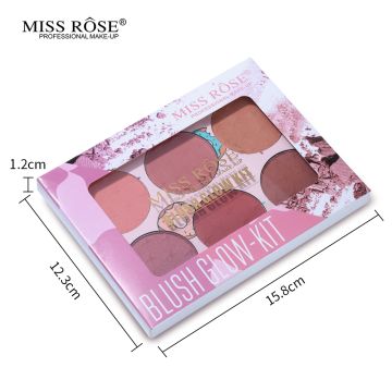 Miss Rose 6 Colors Blush Glow Kit499_614