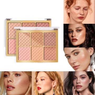 Missrose 6 Color Square Face Palette  3.5g 6004-03N718_492