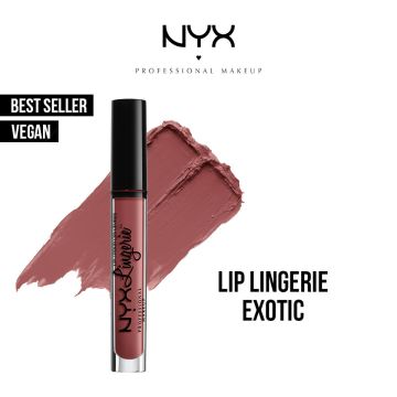 NYX Professional Makeup - Cosmetics Lip Lingerie Liquid Lipstick 12 Exotic641_737