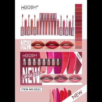 New Lip Gloss 12pc 5521 Hgqsh Beauty Superb Long Lasting Waterproof Matte Nude Lip Gloss173_775