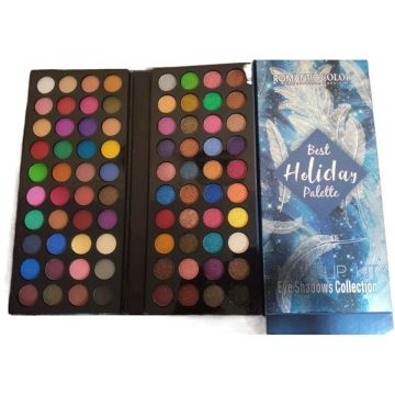 ROMANTIC COLOR 80 COLOURS HOLIDAY EYESHADOW PALETTE806_277