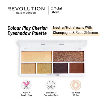 Relove By Revolution Colour Play Cherish Eyeshadow Palette812_210