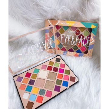 Romantic colours matte shimmer eyeshadow palette218_39