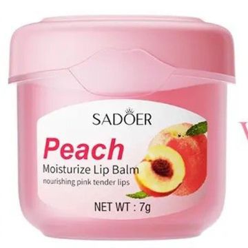 SADOER Peach Anti Cracking Moisturizing Lip Balm 7gm SD29797460_757