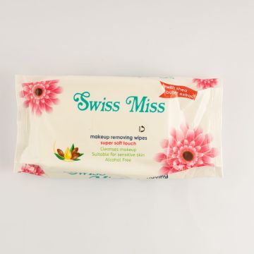 Swiss Miss Makeup Remover Wipes With Shea Butter Extract 60 Pcs958_197