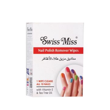 Swiss Miss Nail Polish Remover Wipes 10Pcs741_597