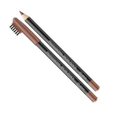 Vipera Waterproof eyebrow pencil with a brush 01 - Sienna515_19