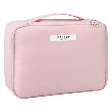 for Girls Make Up Bag Brush Bags Reusable Toiletry Bag- Pink337_587