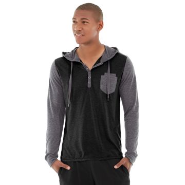 Chaz Kangeroo Hoodie-XS-Black