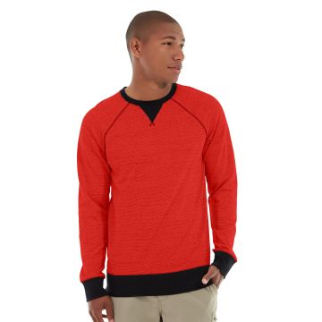 Grayson Crewneck Sweatshirt -L-Red