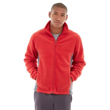 Orion Two-Tone Fitted Jacket-XL-Red