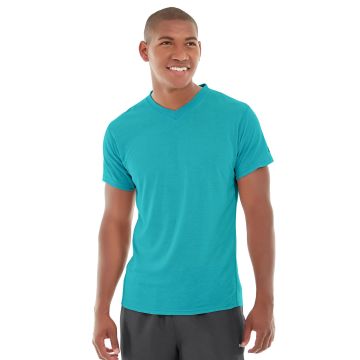 Ryker LumaTech&trade; Tee (V-neck)-S-Blue