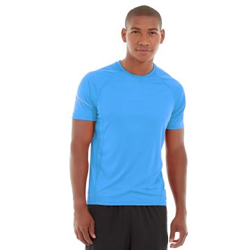 Atomic Endurance Running Tee (Crew-Neck)-M-Blue